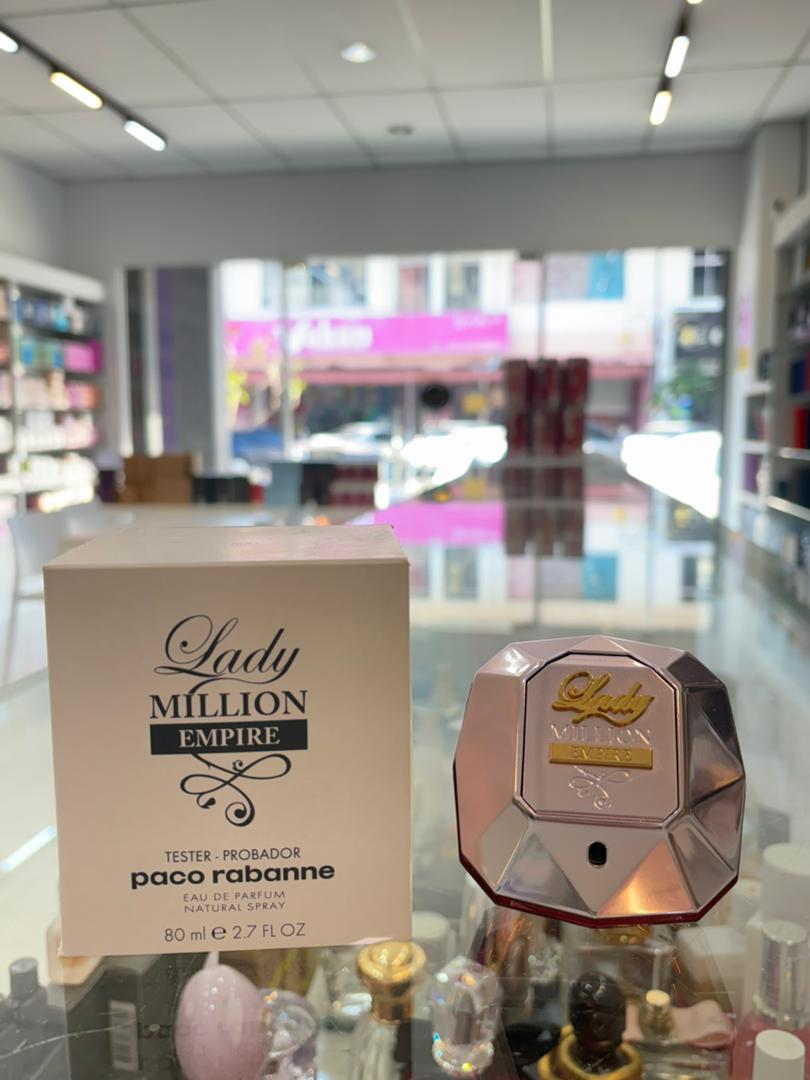 PACO RABANNE LADY MILION EMPIRE 80ML TESTER UNIT