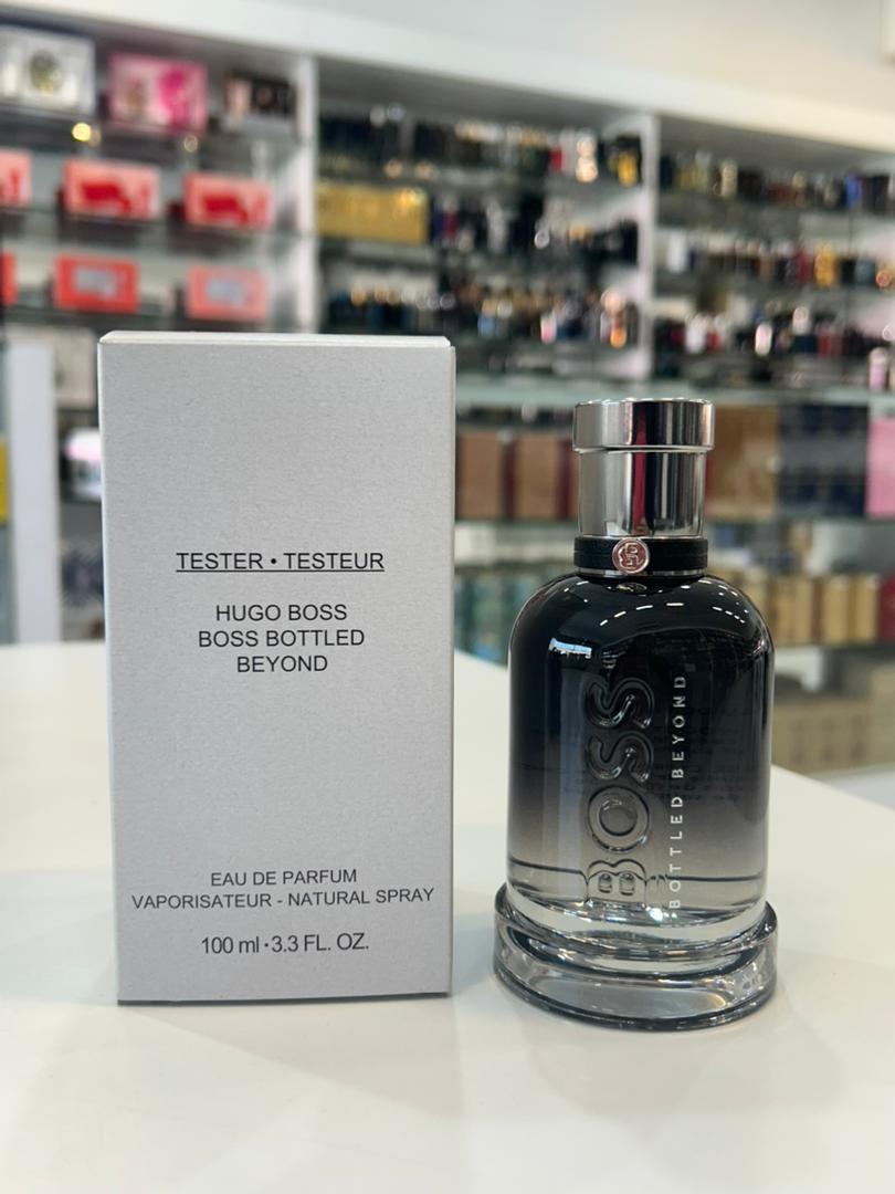 HUGO BOSS BOTTLE BEYOND EDP 100ML TESTER UNIT ( MEN )