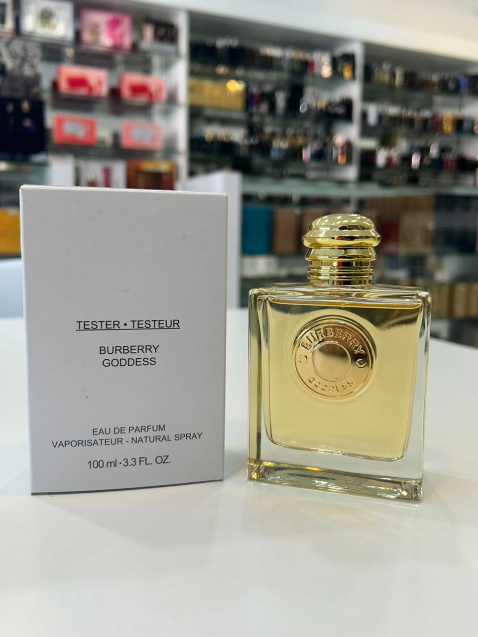 BURBERY GODDES EDP  100ML TESTER UNIT ( WOMEN )