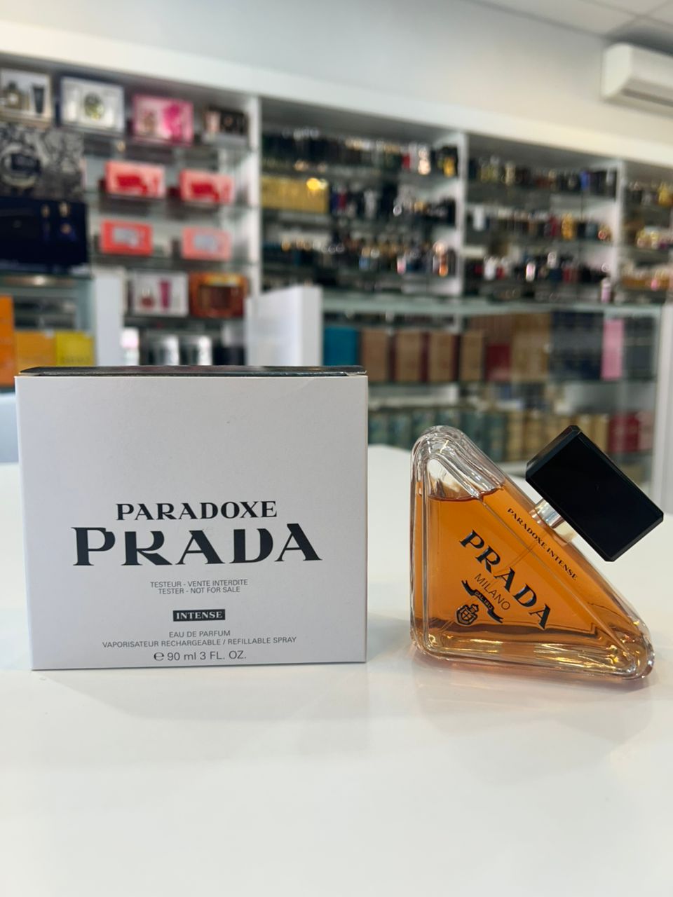 PRADA PARADOXE INTENSE  90ML TESTER UNIT ( WOMEN )